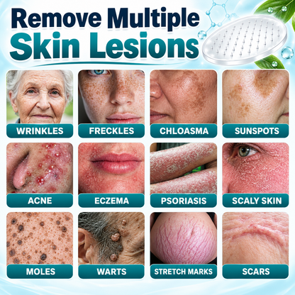 🎁👨‍⚕️GFOUK® 2026 Newly Upgraded 2-in-1 Microneedle Hydrocolloid Patches🍀  | Removes Raised Moles, Acne, Flat Warts, and Skin Tags | Improves Wrinkles, Scars, and Blemishes | Invisible Acne Patches for Face & Body