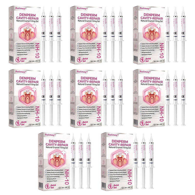 🇺🇸👩‍⚕️🦷😊Rolimey® DenPerm Cavity-Repair Natural Enamel Filling Gel